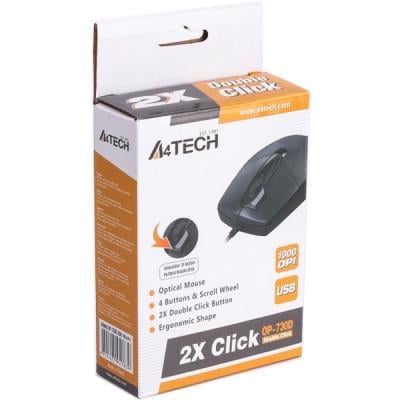Компьютерная мышка A4Tech OP-730D Black (4711421941839) - фото 6