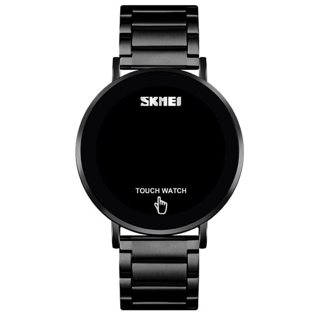 Годинник наручний унісекс Skmei Light Black (1252)