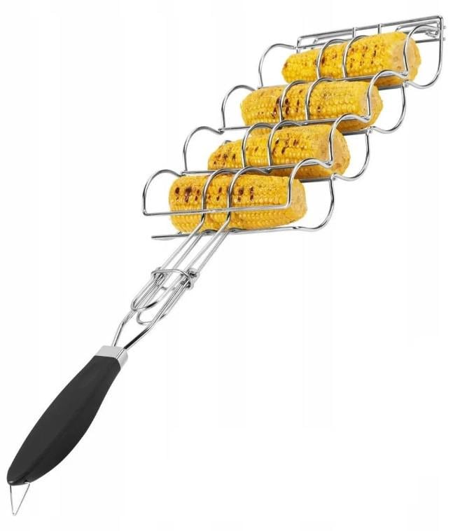 Решетка-гриль для кукурузы Grill Meister 384599 Серебряный