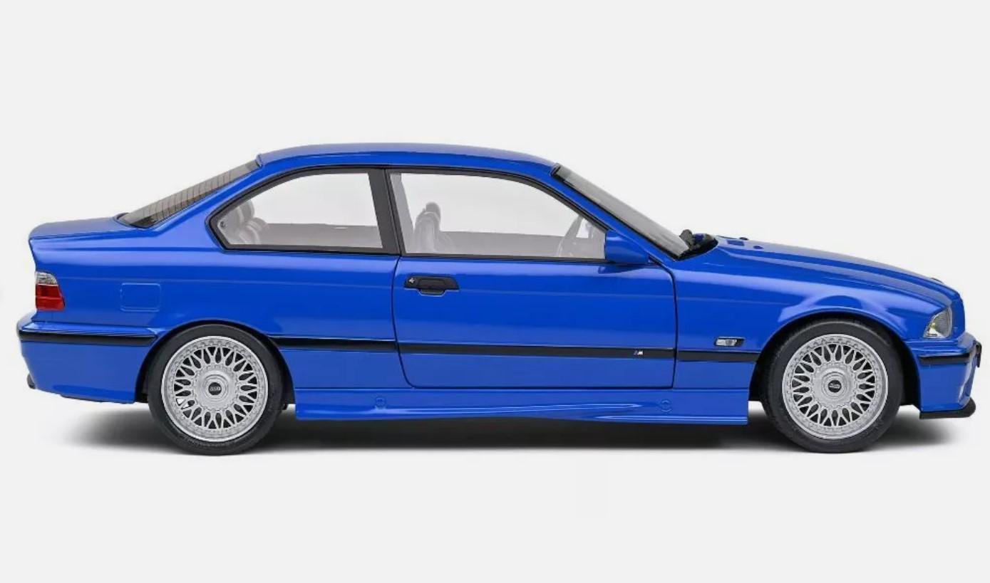 Модель автомобіля Solido BMW M3 E36 Coupe 1:18 Santorin Blue (S1803912) - фото 5