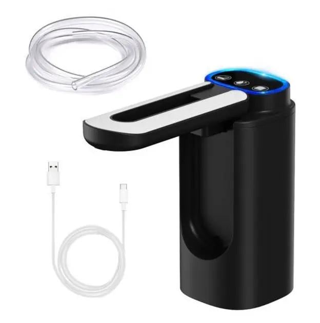 Дозатор для води автоматичний насос для пляшок із водою із USB-зарядкою Чорний (XL-1286)