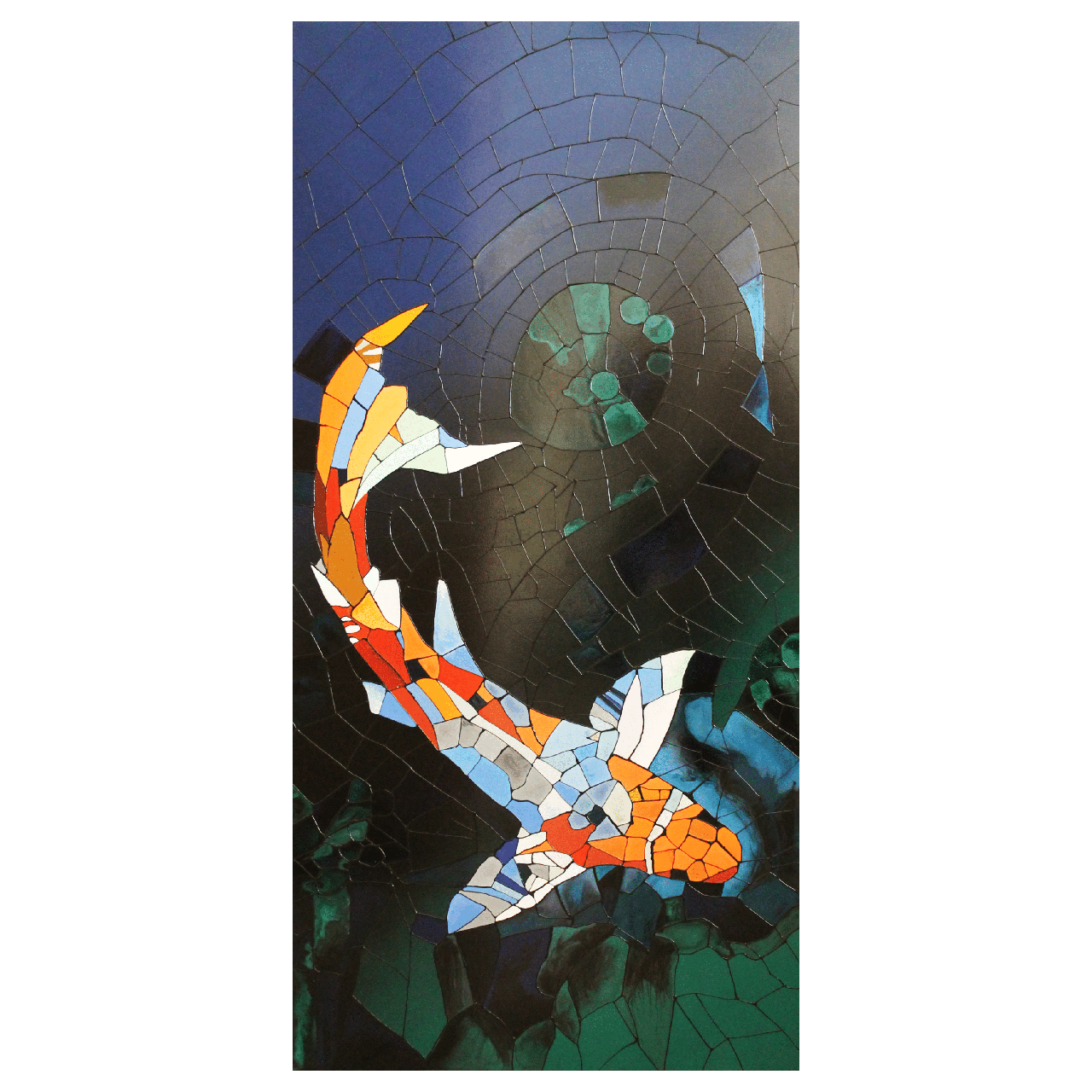 Металокерамічний обігрівач дизайнерський Uden-S-700 Барабулька зі шнуром до 14 м2 978х475 мм (25748196)