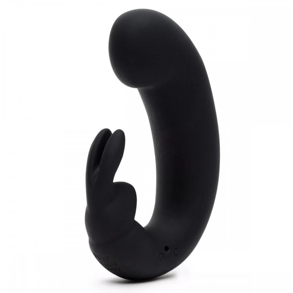Вибратор-кролик двойной Fifty Shades of Grey Sensation Rechargeable G-Spot Rabbit Vibrator (FS82938)