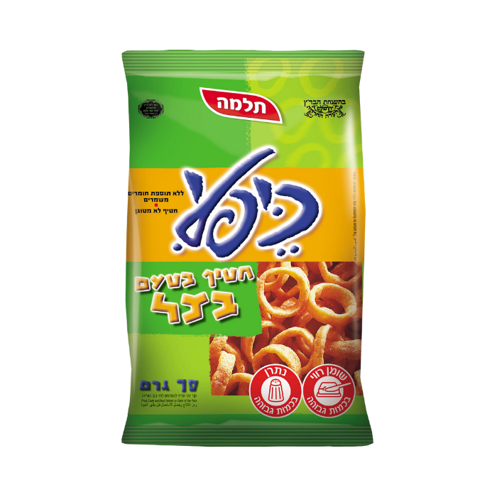 Снеки TELMA Kefli Onion flavored snack зі смаком цибулі 70 г (00000001239)