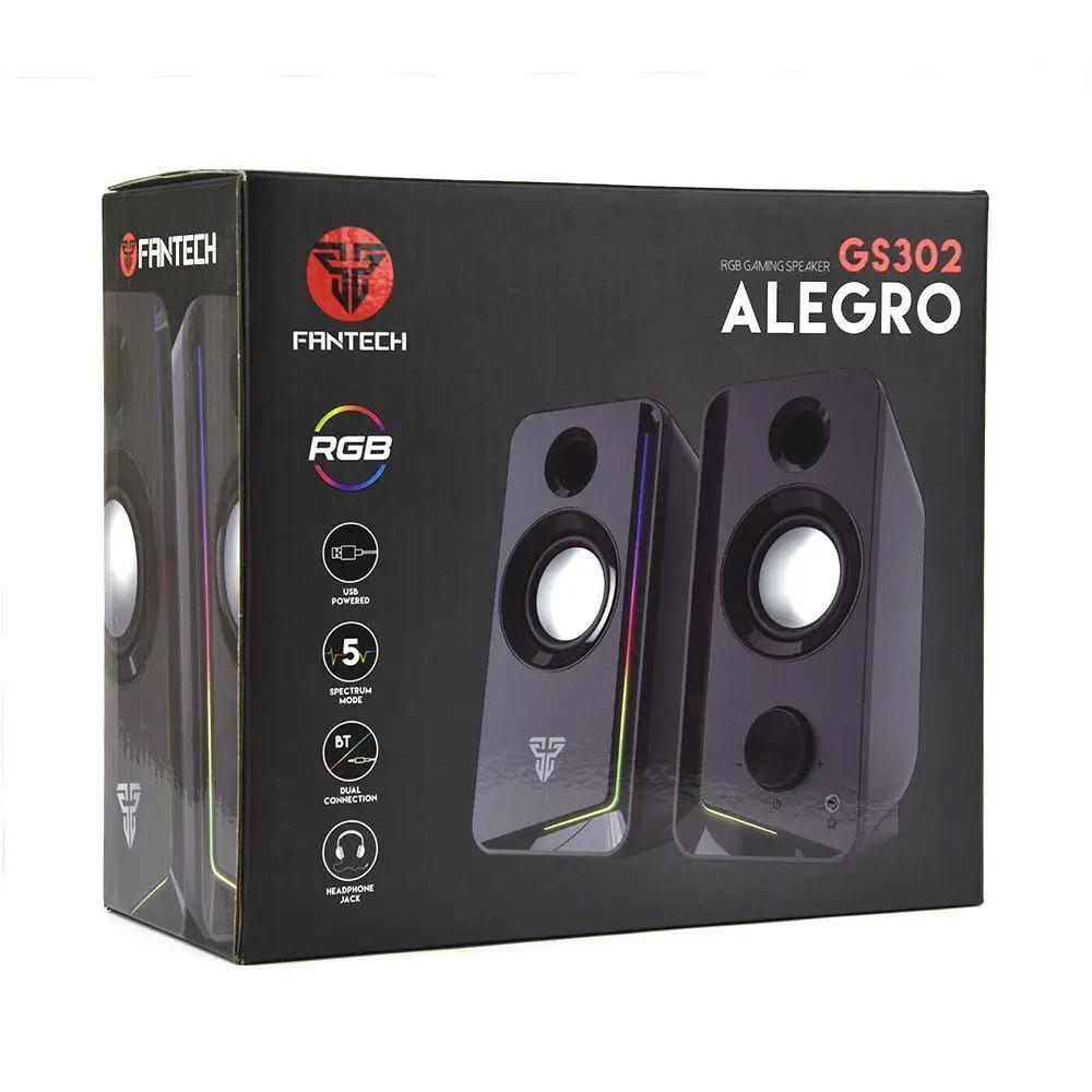 Колонки комп'ютерні Fantech GS302 Allegro Bluetooth 5.0/USB 6 Вт (ЦУ-00035121) - фото 5