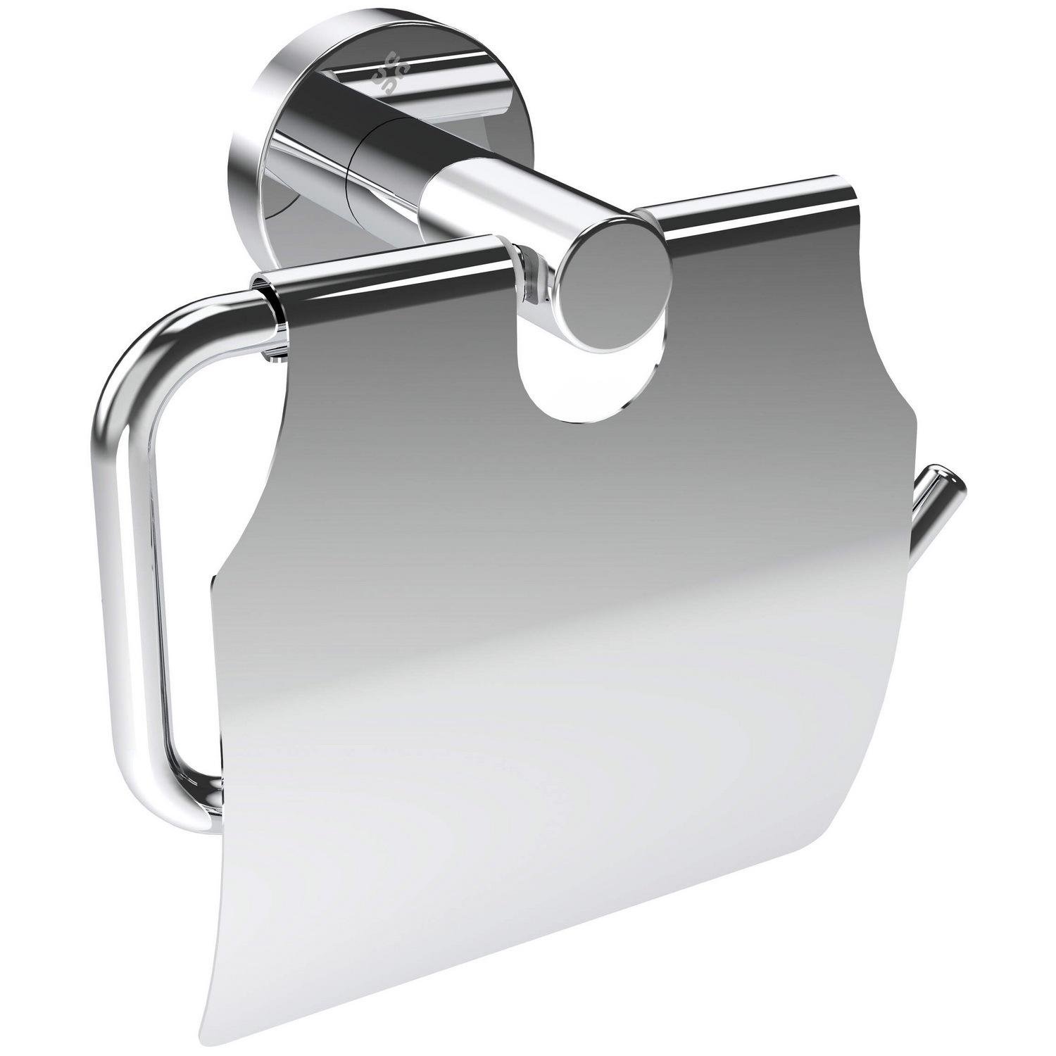 Держатель для туалетной бумаги Deante Jasmin ADJ_0221 с крышкой Хром (205685)