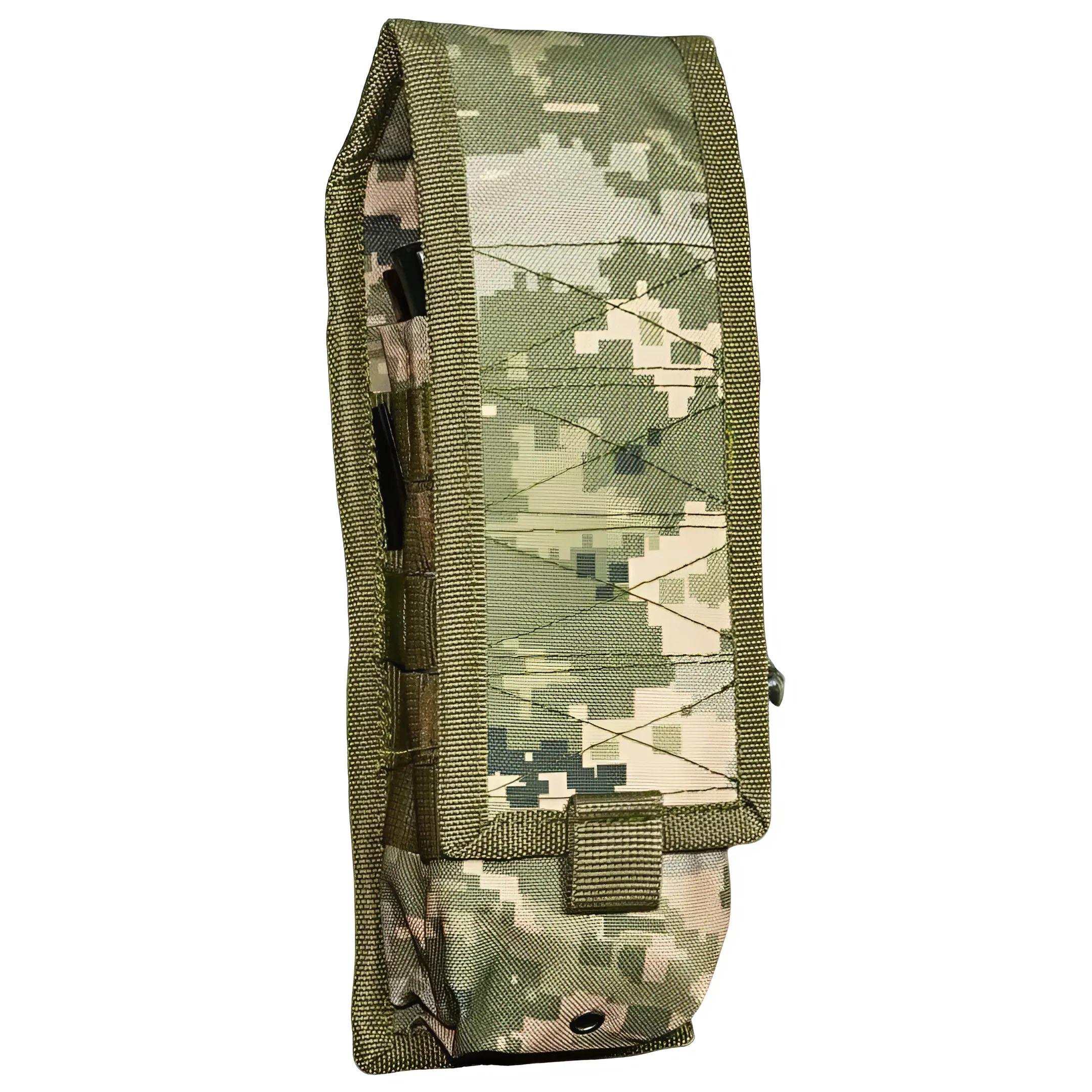 Подсумок для патронов АК двойной Kirasa KI224 из кордуры Пиксель (614825)