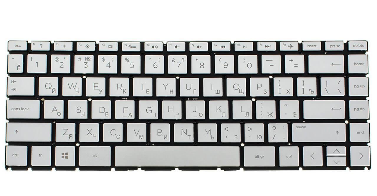 Клавиатура для ноутбука HP Envy X360 13-AG подсветка клавиш (L44060-251)