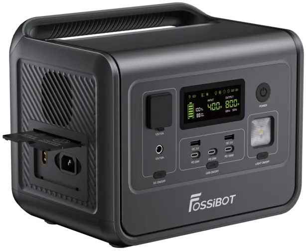 Зарядна станція Fossibot F800 512 Вт/год Black - фото 2