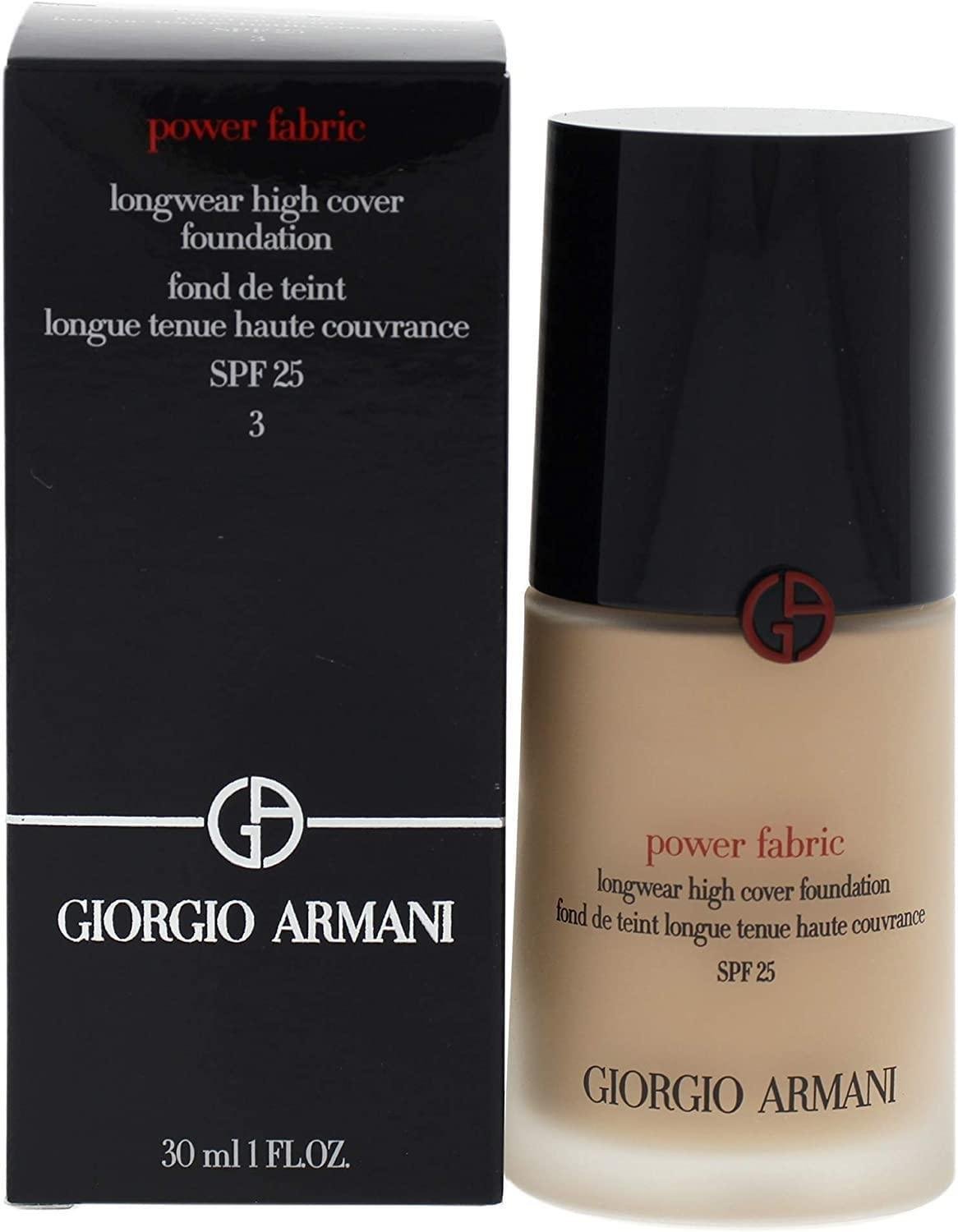 Тональна основа Giorgio Armani Power Fabric+ відтінок 3 SPF 25 30 мл - фото 2 Тональна основа Giorgio Armani Power Fabric+ відтінок 3 SPF 25 30 мл - фото 2