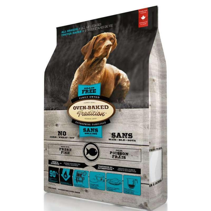 Корм сухий для беззернових собак Oven-Baked Tradition Grain-Free Fish Dog All Breeds зі свіжою рибою 2,27 кг (11232699)