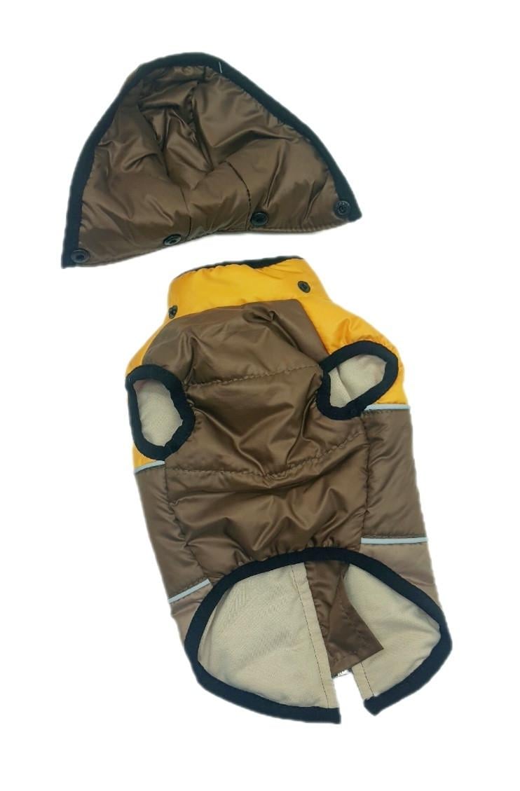 Жилет для собаки Тріо 29x46 см Коричневий (985635) - фото 3 Жилет для собаки Тріо 29x46 см Коричневий (985635) - фото 3