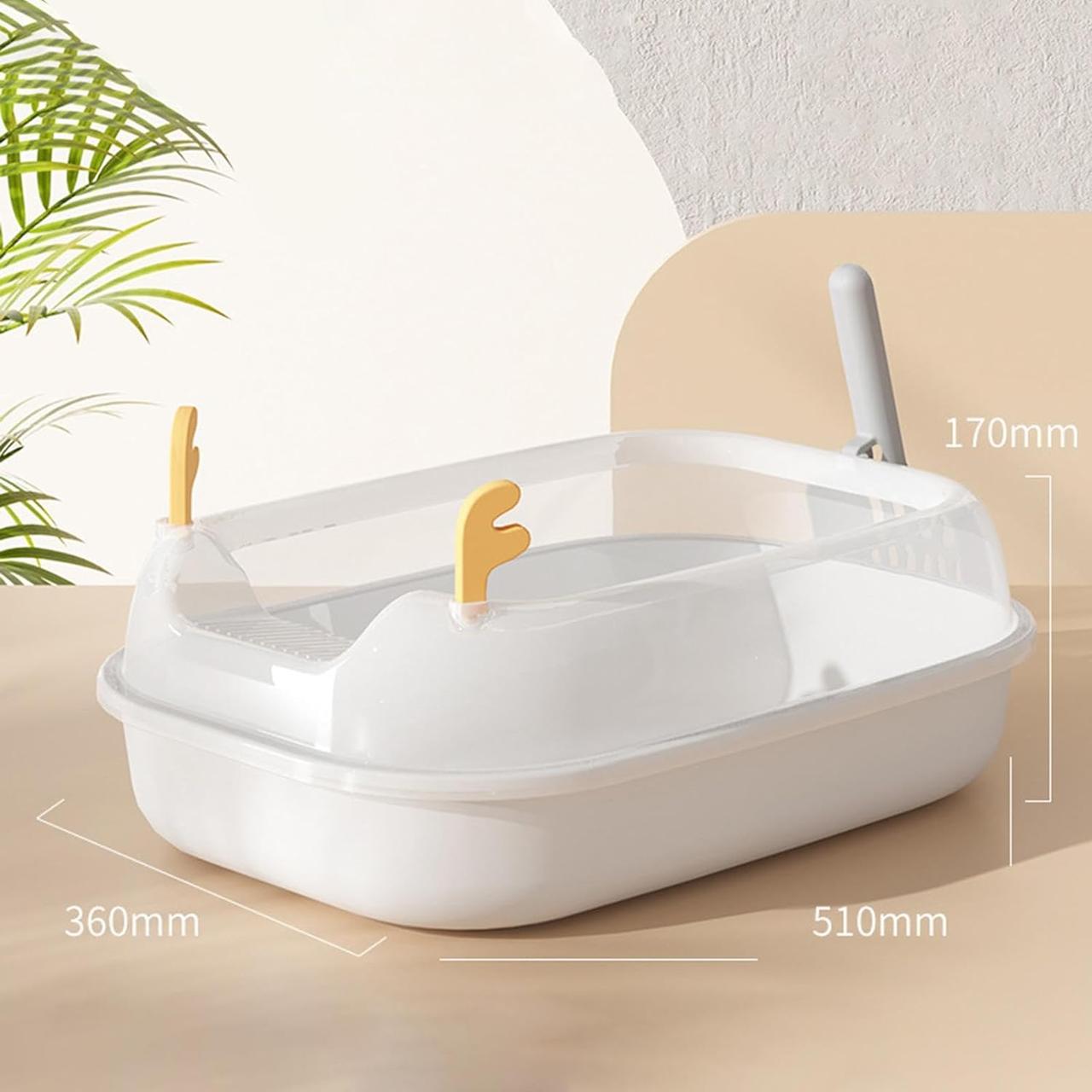 Туалет для кішок ELE PET з лопаткою 36x50x18 см Білий (2047708838) - фото 6 Туалет для кішок ELE PET з лопаткою 36x50x18 см Білий (2047708838) - фото 6