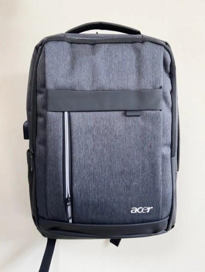 Міський рюкзак під ноутбук з логотипом 15,6" Темно-сірий (IBN038SS5) - фото 2 Міський рюкзак під ноутбук з логотипом 15,6" Темно-сірий (IBN038SS5) - фото 2