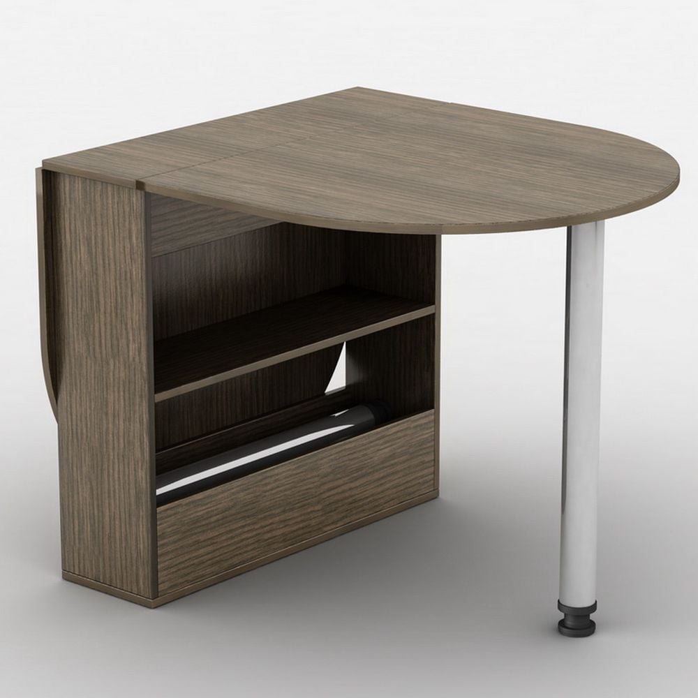 Стол-книжка Тіса-меблі Куба 750x800x1600 мм Венге (61c9c1740528d73a0f56cdd2)