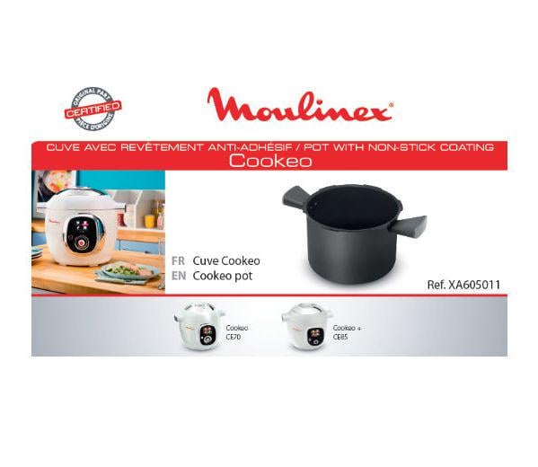 Чаша для мультиварки-скороварки Moulinex Cookeo Cook4Me CE701132/CE702132/SS-994792/XA605011 с ручками 2 шт. - фото 4