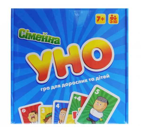 Настільна карткова гра Strateg Уно сімейна 2в1 30606 (MTT-97877)