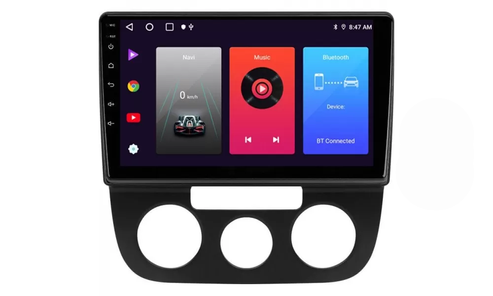 Штатна магнітола Sigma F10216 2+32 Gb Volkswagen Golf 5 10"