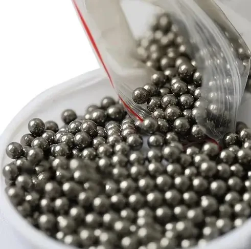 Шарики стальные никелированные для подшипников/механизмов и технических работ твердость 55-60 HRC точность G60 6 мм ШХ15 100 шт.