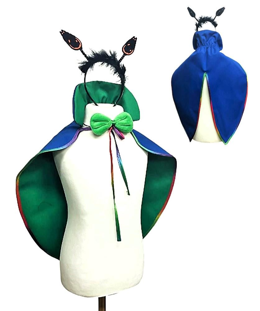 Комплект карнавальных аксессуаров Жук/Светлячок накидка/обруч/бабочка двухсторонняя (20336212) - фото 3 Комплект карнавальных аксессуаров Жук/Светлячок накидка/обруч/бабочка двухсторонняя (20336212) - фото 3