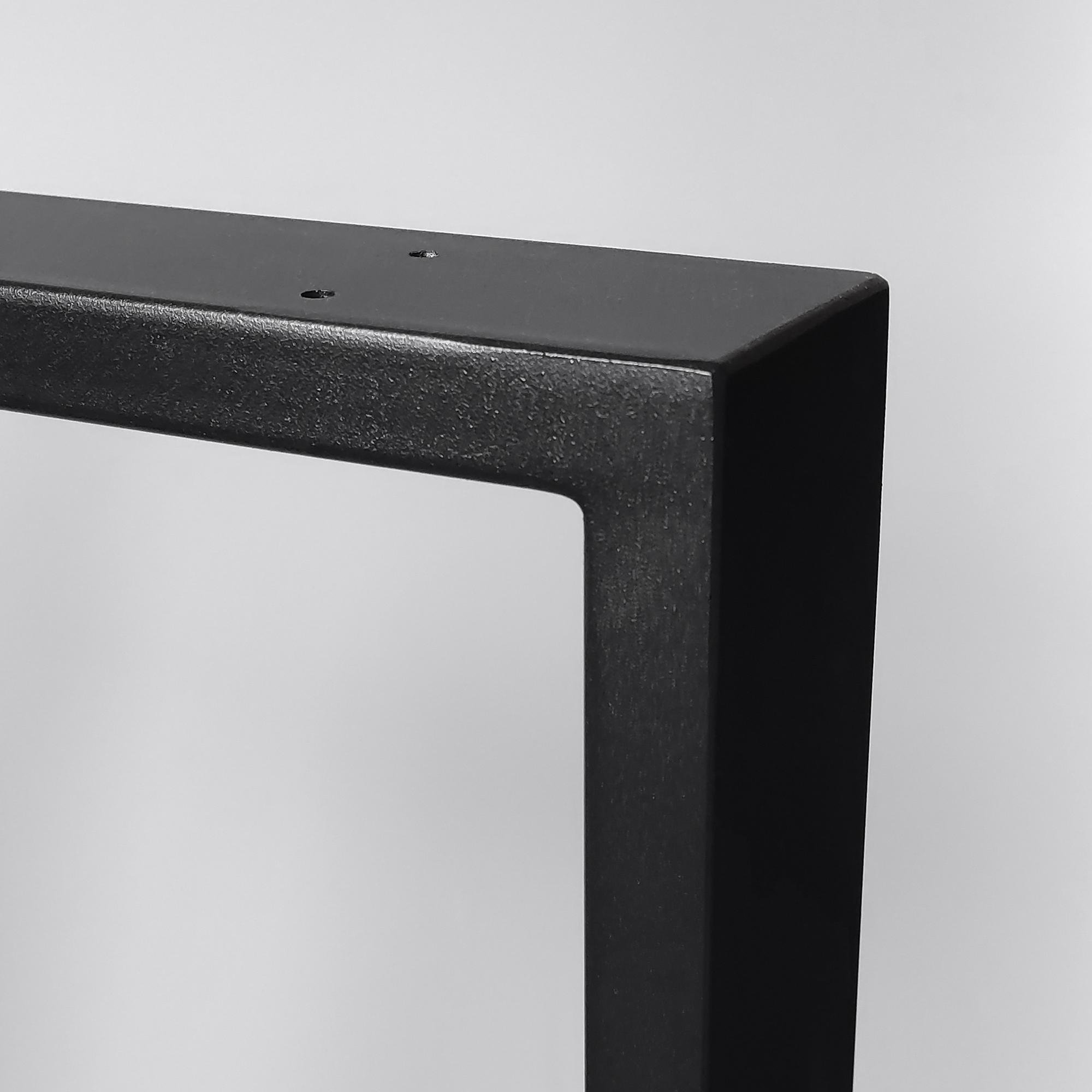 Комплект опор для столу з металу 566х325 мм H 730 мм 2 шт. Чорний (1126) - фото 15 Комплект опор для столу з металу 566х325 мм H 730 мм 2 шт. Чорний (1126) - фото 15