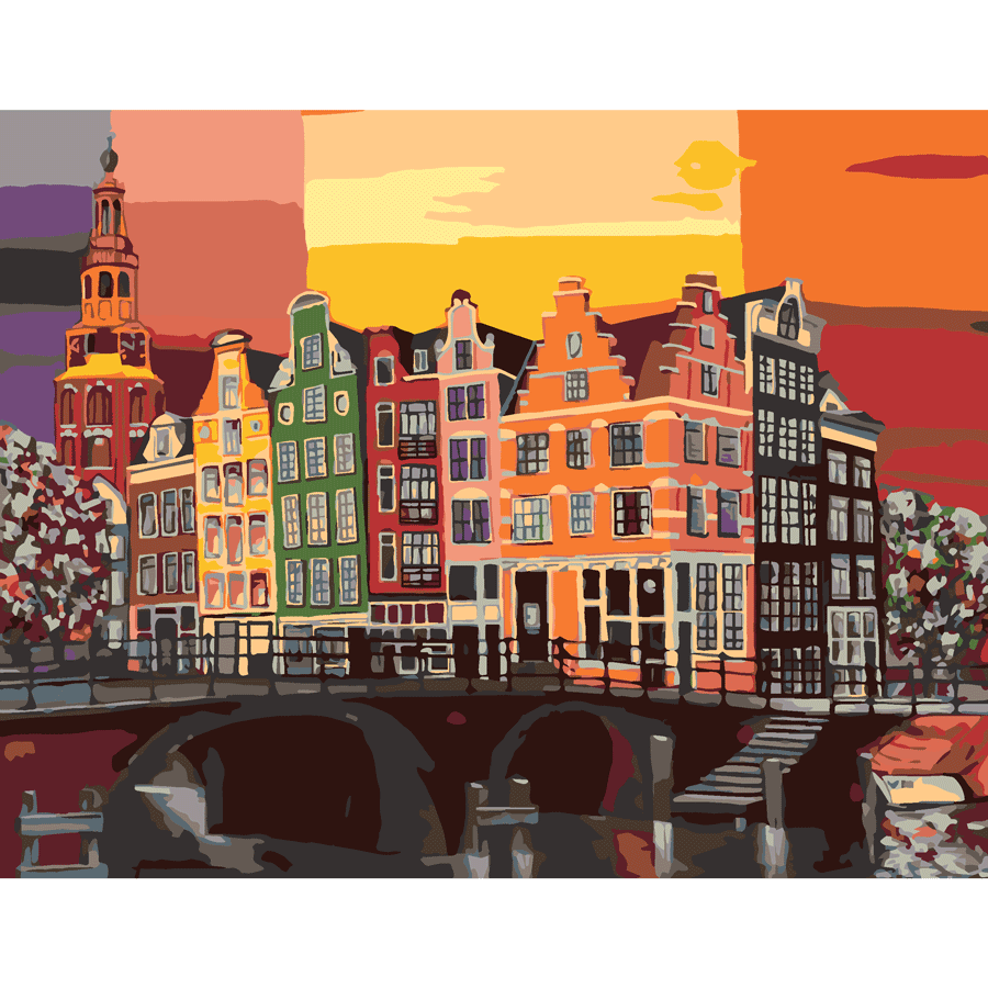 Картина за номерами Rosa Start Colorful Amsterdam 35×45 см (31921945) Картина за номерами Rosa Start Colorful Amsterdam 35×45 см (31921945)