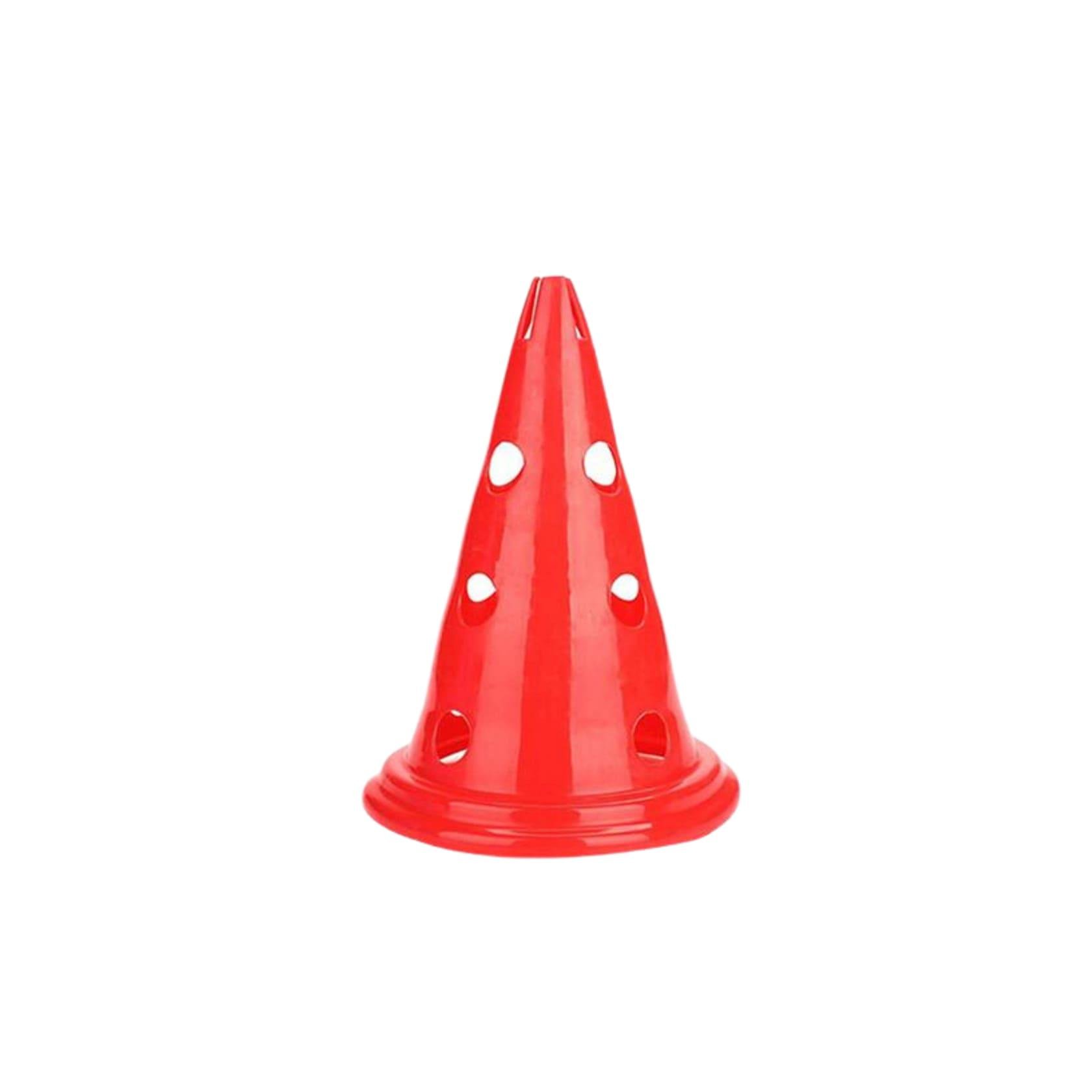 Конус тренувальний Profi для розмітки з отворами 30 см Червоний (MS 4169-1)