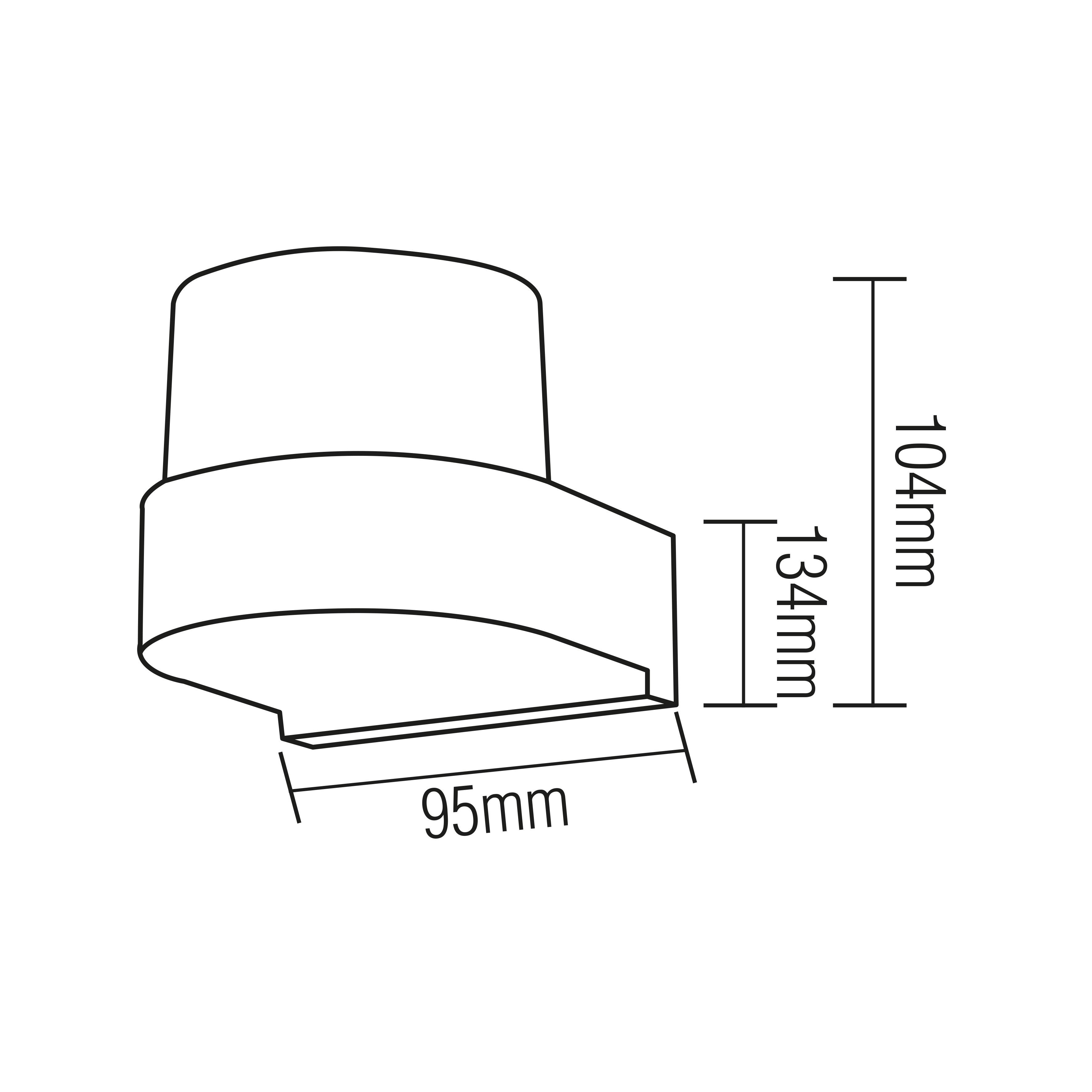 Світильник настінний фасадний HOROZ ELECTRIC KING-10/R 10 W LED 4200 K Чорний - фото 2