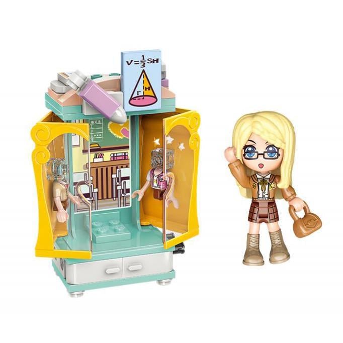 Конструктор Bambi 34012-1/8 Школярка фігурка аксесуари (RLT27173s35858)