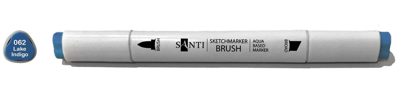 Маркер акварельный Santi sketch озеро Индиго