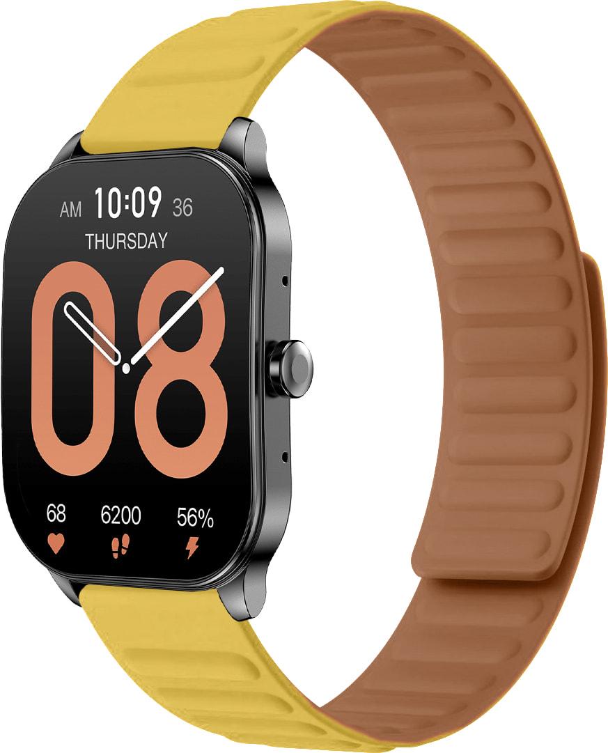 Ремешок Magneter для Amazfit Pop 3S/3R Yellow (34455-0A)