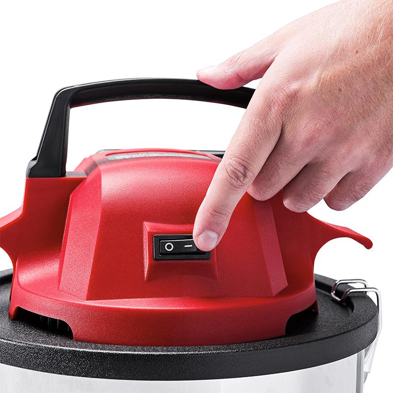 Пылесос промышленный аккумуляторный Worcraft CAVC-S20Li с аккумулятором 4А и зарядным 20В (43063) - фото 3 Пылесос промышленный аккумуляторный Worcraft CAVC-S20Li с аккумулятором 4А и зарядным 20В (43063) - фото 3