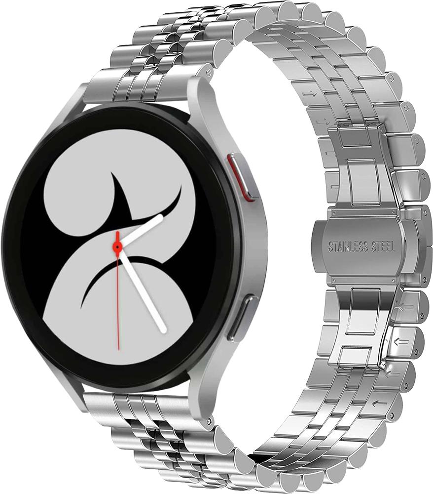 Браслет металлический Stech для Galaxy Watch 4 40 мм Silver (26905-59)