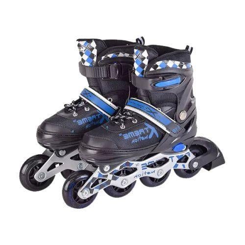 Роликовые коньки Extreme Motion S р. 30-33 Черный