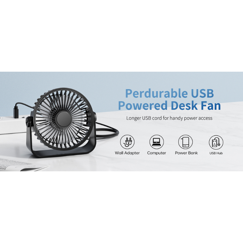 Вентилятор компактний AND 1261 настільний (2617401552) - фото 4 Вентилятор компактний AND 1261 настільний (2617401552) - фото 4