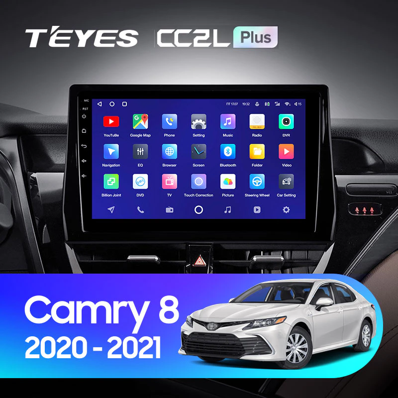 Автомагнитола штатная Teyes CC2L Plus для Toyota Camry VIII 8 XV70 2020-2021 Android 2/32 Гб (1591930645) - фото 3