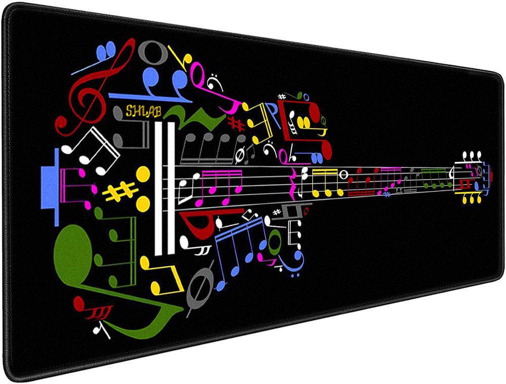 Коврик для мышки SHLab Colorful Guitar and Notes SHM-820 70х30 см (37125)