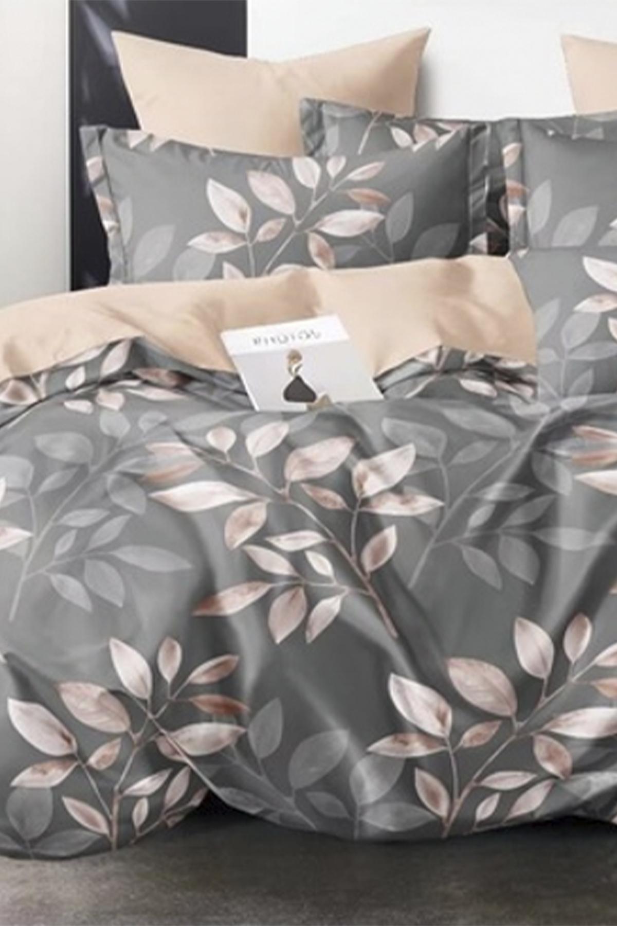 Комплект постельного белья Soho евро Lounge Aragon ЦБ-00272915 Grey