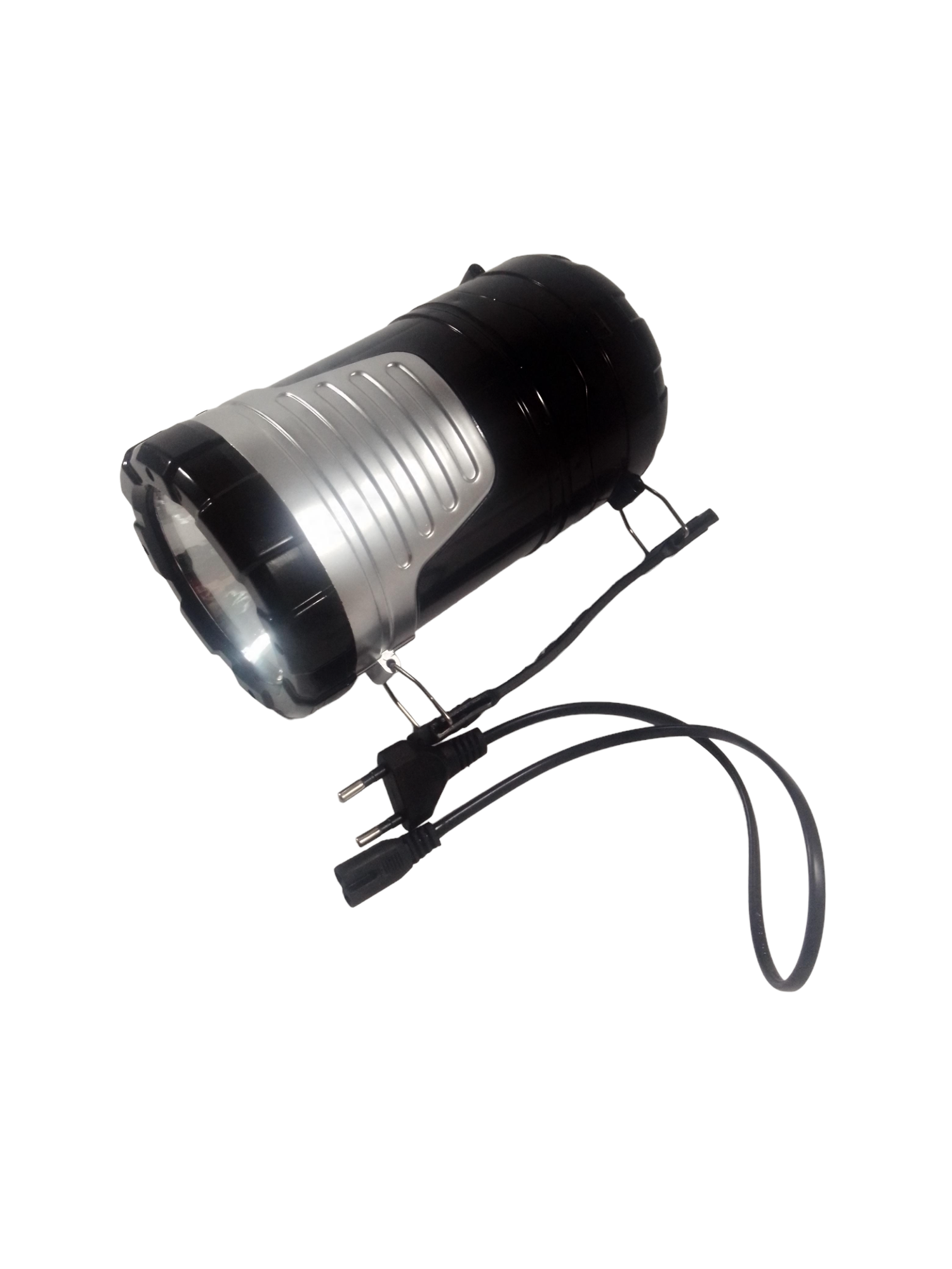 Фонарь светодиодный аккумуляторный с солнечной панелью и функцией Power Bank 1W/16LED Черный (GSH-7099А-Black)