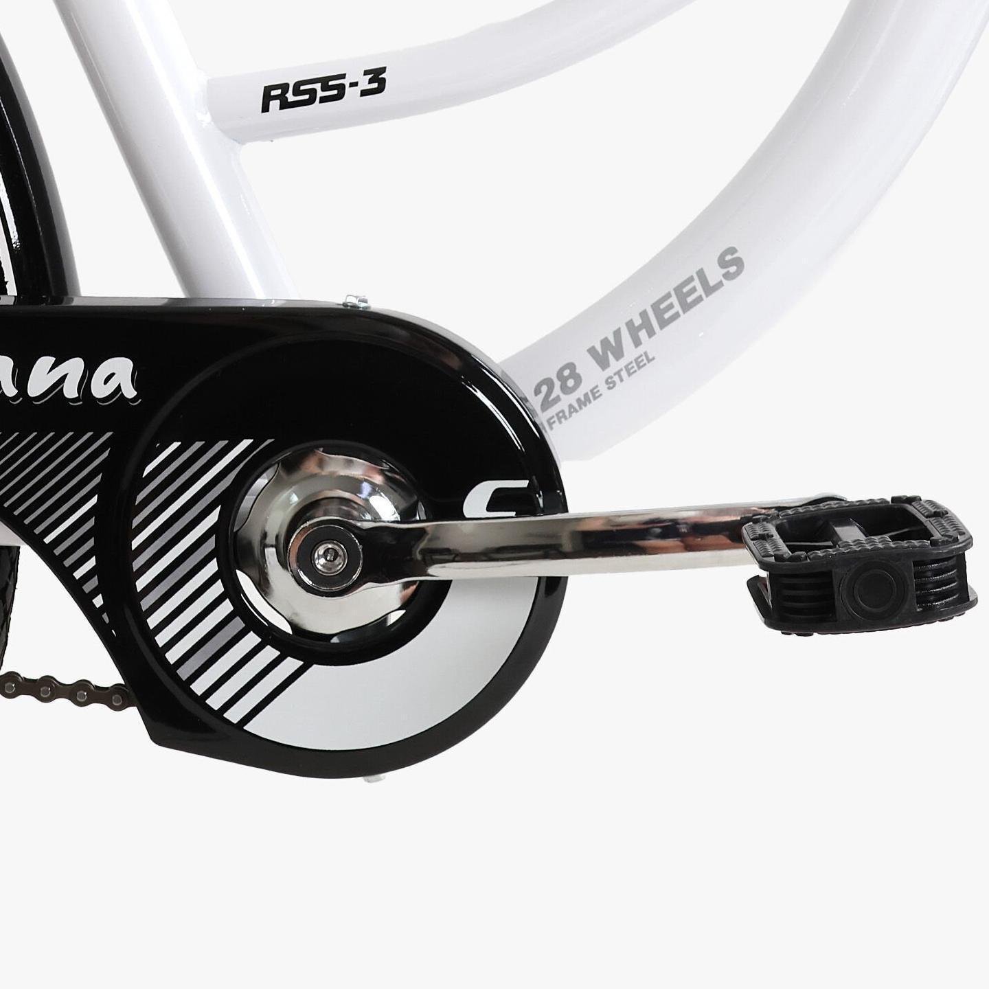 Велосипед городской Corso Montana с багажником рама 20"/28" Белый - фото 5 Велосипед городской Corso Montana с багажником рама 20"/28" Белый - фото 5