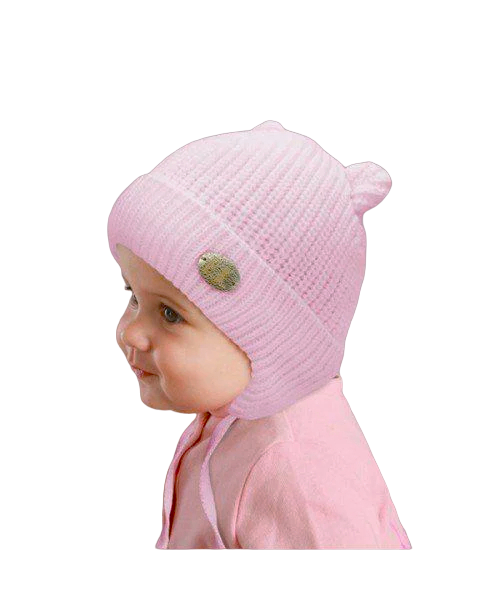 Шапка детская Elf Натали р. 38 Розовый (OK001572)