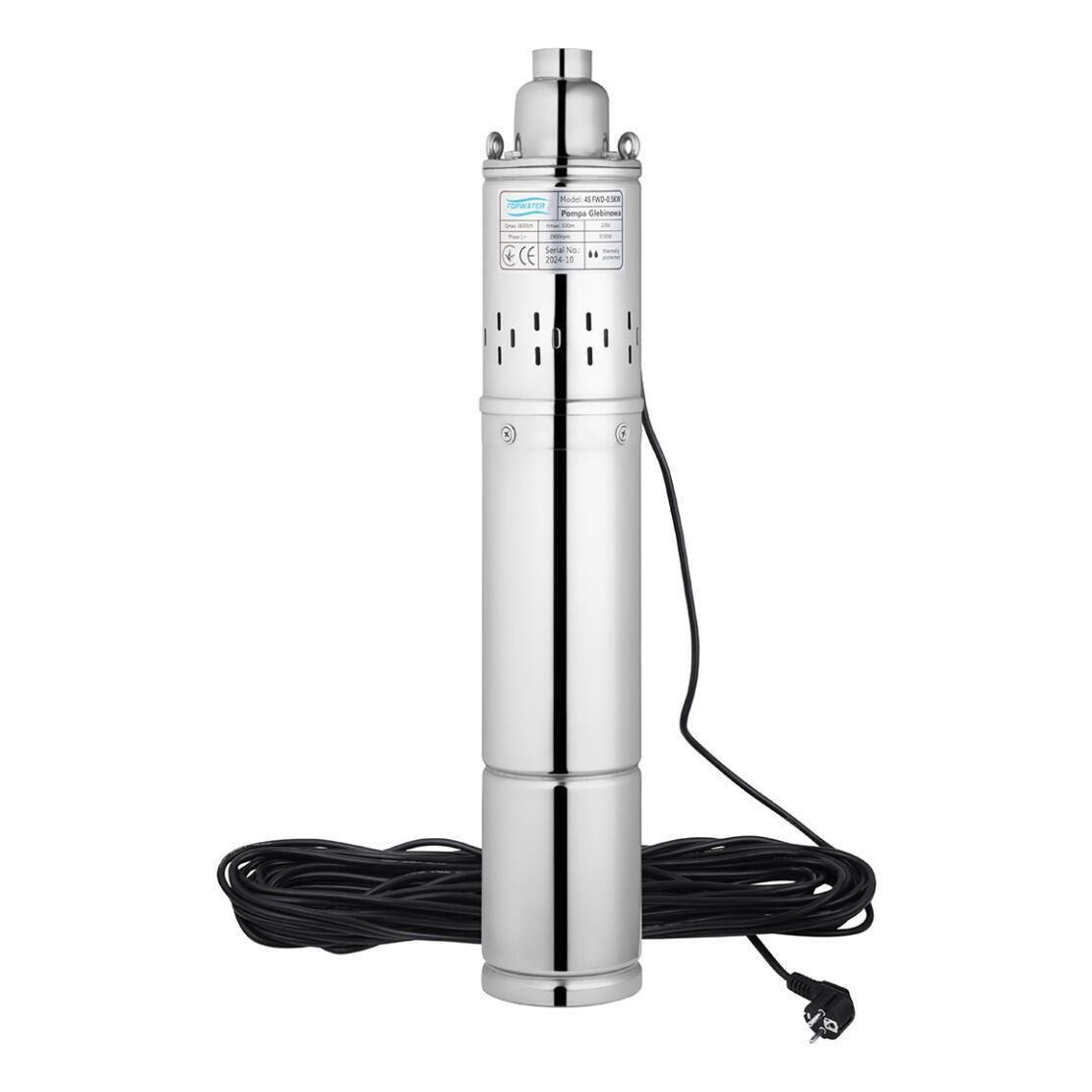 Насос глубинный Forwater 4S FWD из нержавеющей стали 0,5 кВт (SVR-CV021313)