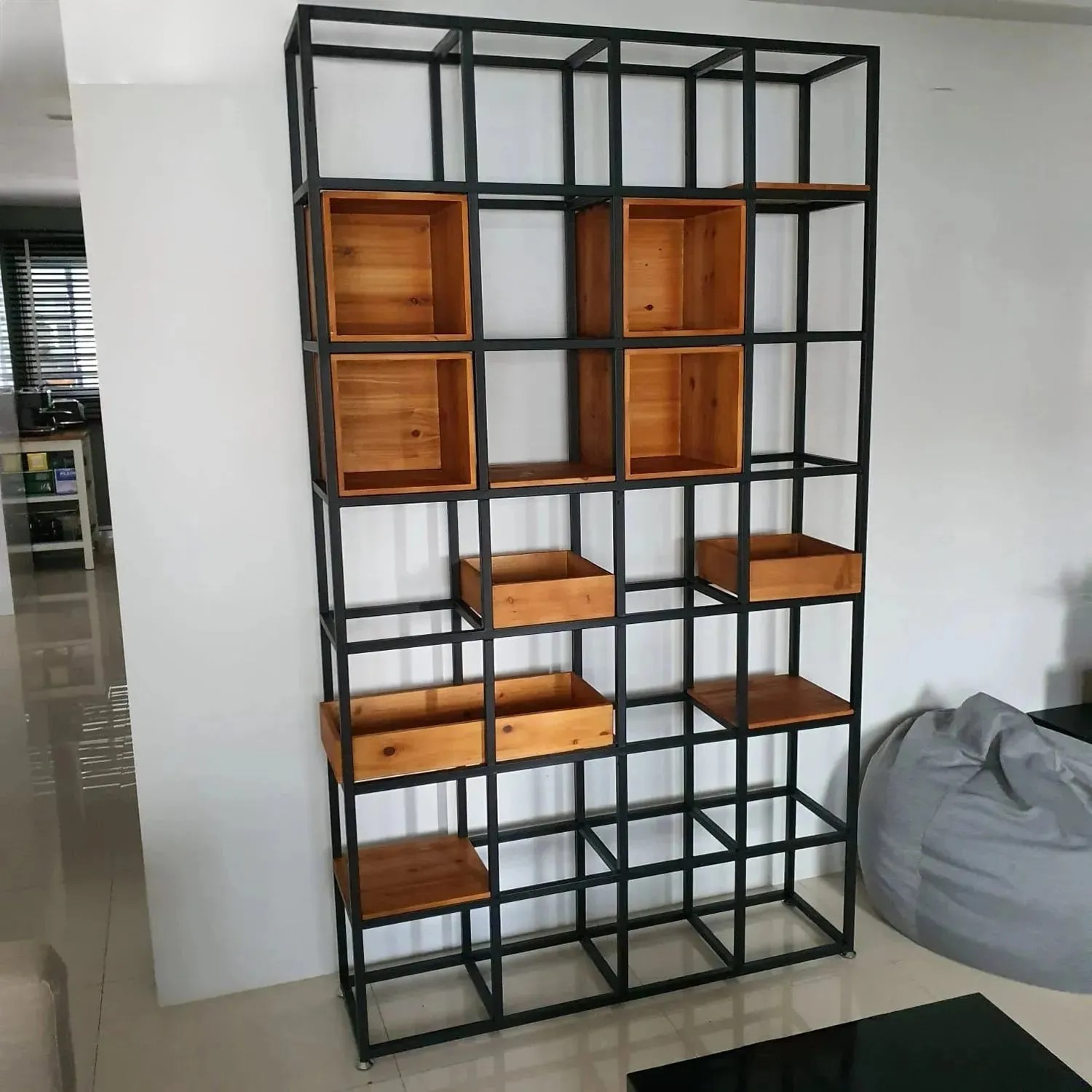 Стеллаж EcoLoft Лофт IN-2062 Коричневый (23132621) Стеллаж EcoLoft Лофт IN-2062 Коричневый (23132621)