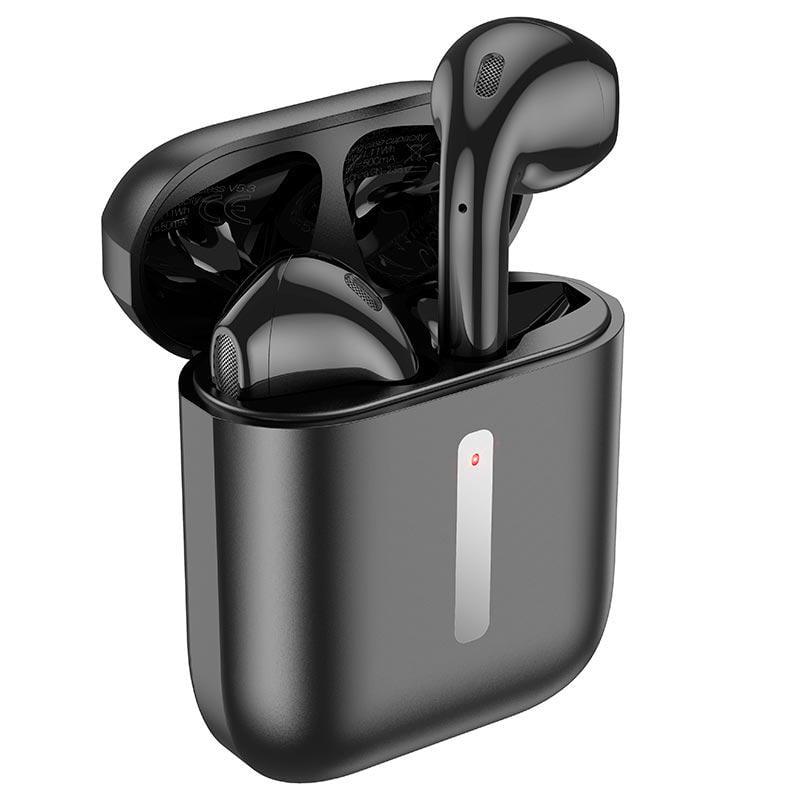 Наушники Borofone Joy true wireless Bluetooth BT headset BW38 BT5.3 30/300 mAh 4h Black (575658)