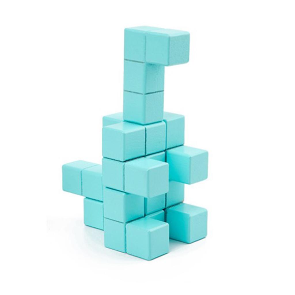 Дерев'яна розвиваюча гра Lesko 3D Building Model для дітей (DL-0236) - фото 2