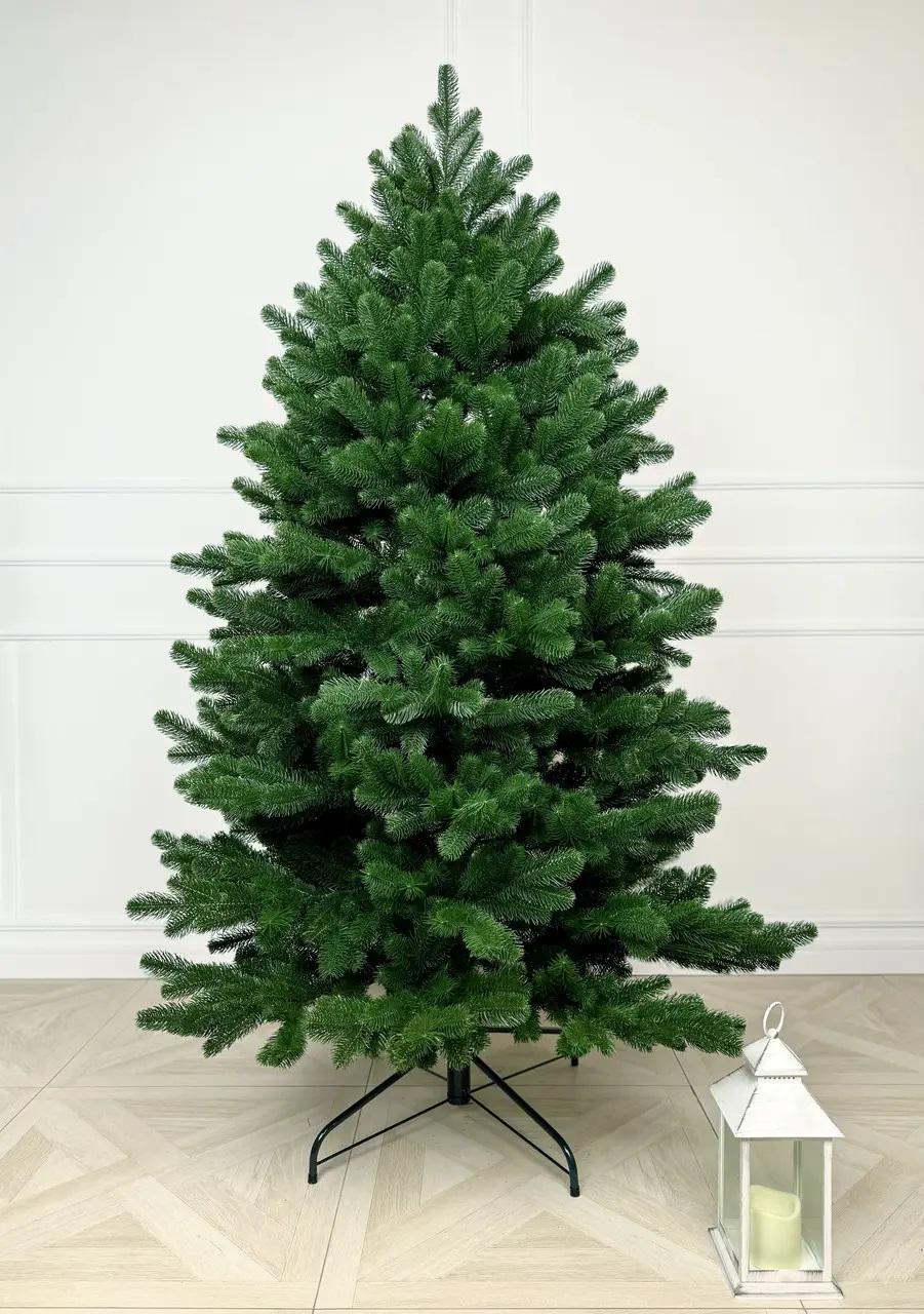 Штучна ялинка лита HVOYA Lux 1,8 м Зелений (110L/180/G)