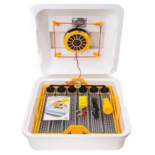 Інкубатор автоматичний Теплуша Люкс Greeny 88 ТАВ 12/50 з переворотним механізмом на 54 яйця (1291)