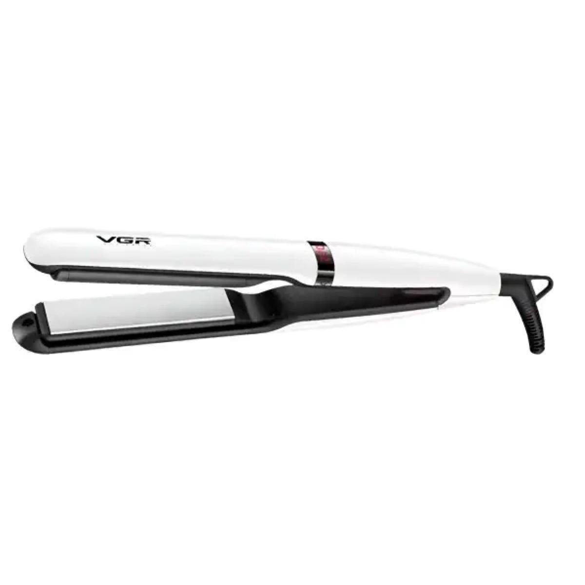 Утюжок для волос VGR V-512 с керамическими пластинами Белый (3833)