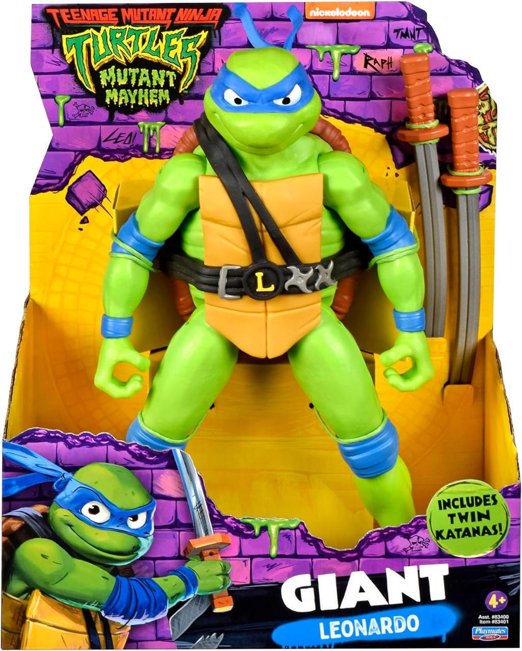 Игровая фигурка гигант Playmates Toys Ракушки-ниндзя Леонардо 30 см