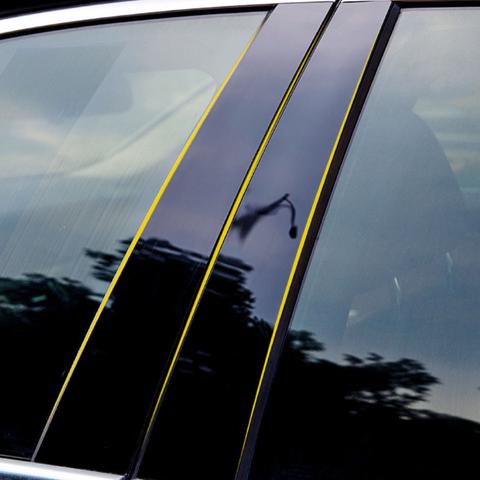 Накладки на стійки дверей Mitsubishi ASX/Outlander Sport 6 шт. Чорний глянець (27985614) - фото 9 Накладки на стійки дверей Mitsubishi ASX/Outlander Sport 6 шт. Чорний глянець (27985614) - фото 9